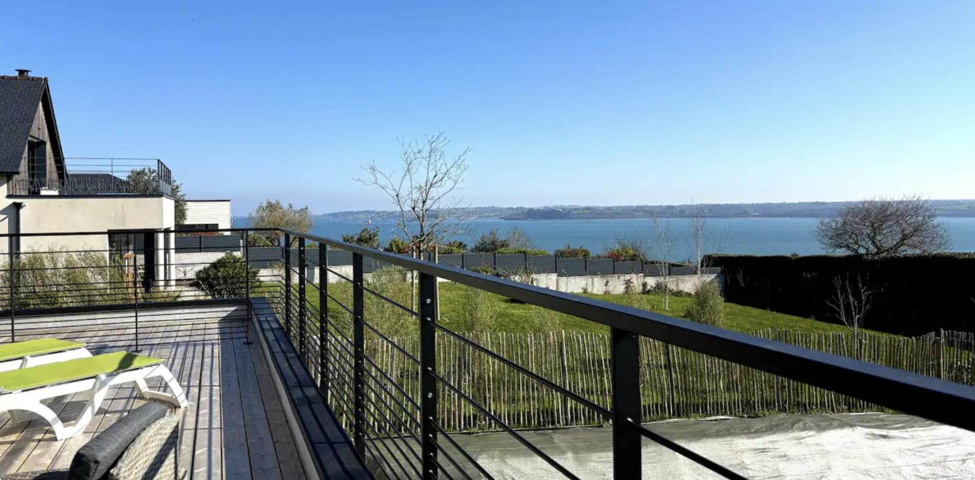 Villa Armor Vue Mer Et Spa Carantec Buitenkant foto