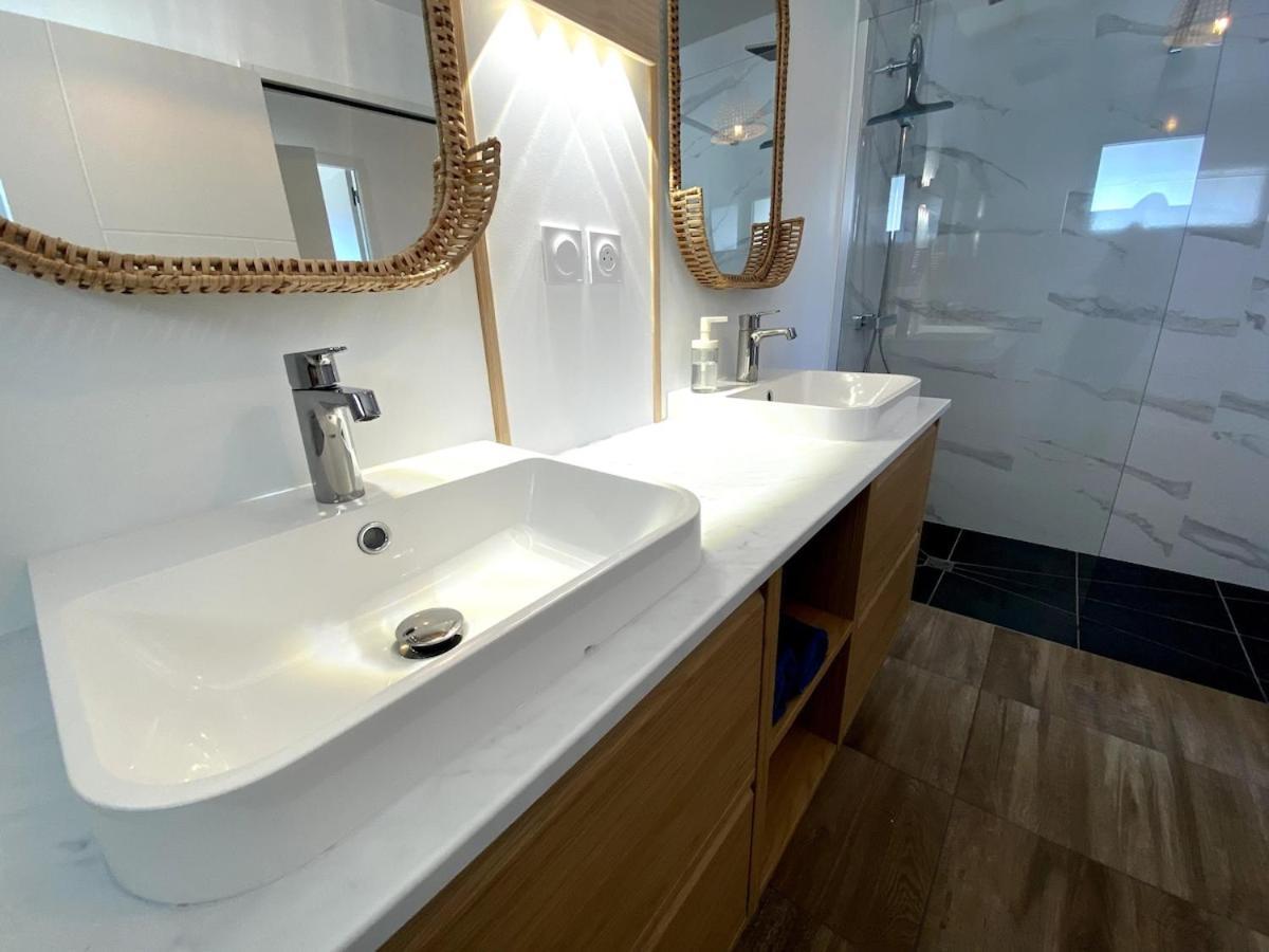 Villa Armor Vue Mer Et Spa Carantec Buitenkant foto