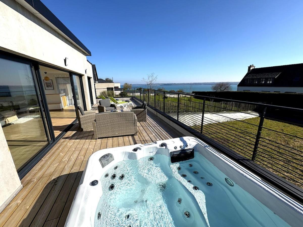 Villa Armor Vue Mer Et Spa Carantec Buitenkant foto